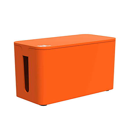 BlueLounge® CableBox Mini Cable Management System, Orange