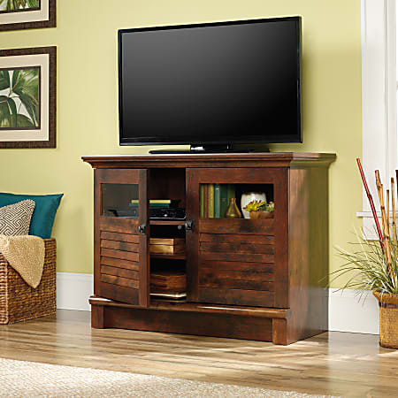 Sauder harbor outlet view tv stand