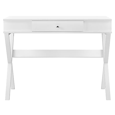 Ameriwood™ Home Paxton Campaign 39"W Writing Desk, White