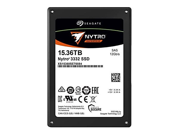 Seagate Nytro 3532 XS1600LE70084 - SSD - 1.6 TB - internal - 2.5" - SAS 12Gb/s