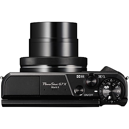 Canon PowerShot G7 X Mark II 20.1 Megapixel Compact Camera 1 Sensor  Autofocus 3 Touchscreen LCD 4.2x Optical Zoom 4x Digital Zoom Optical IS  5472 x 3648 Image 1920 x 1080 Video