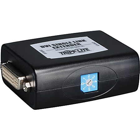 Eaton Tripp Lite Series DVI Signal Booster/Extender, Single-Link, 1920x1200 60Hz/1080p, up to 150 ft. (45 m), (DVI F/F), TAA, B120000SL