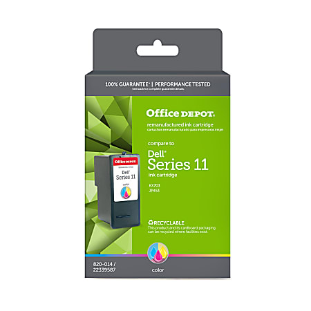 Office Depot® Brand Remanufactured High-Yield Tri-Color Ink Cartridge Replacement For Dell™ 11, JP453, KX703, OD453