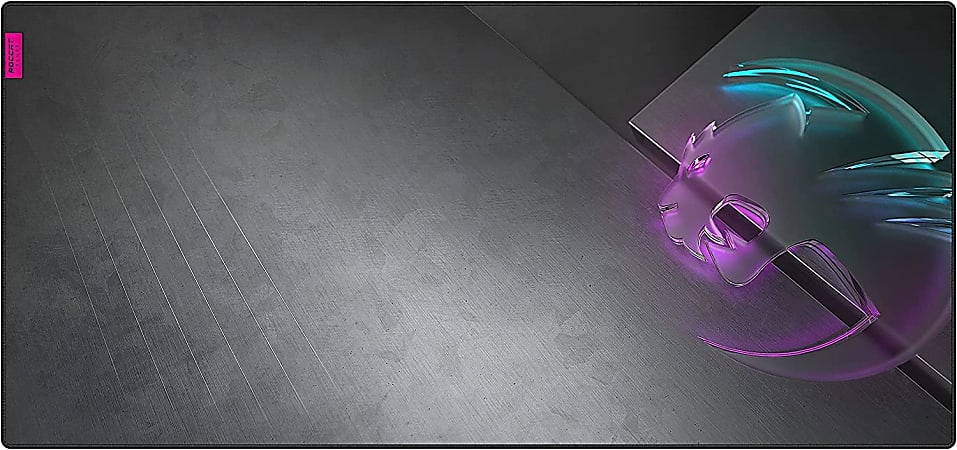 Roccat Sense Core Gaming Mousepad, 18-1/4” x 2-3/4” x 3”, Black