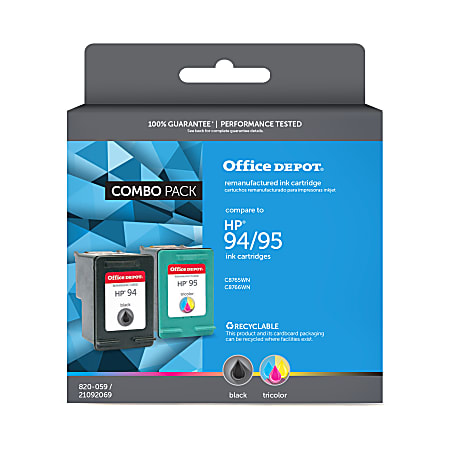 Remanufactured Black Ink, Replacement for 94 (C8765WN), 480 Page-Yield, Ships in 1-3 Business Days Remanufactured Black Ink, Replacement for 94 (C8765WN), 480 Page-Yield, Ships in 1-3 Business Days