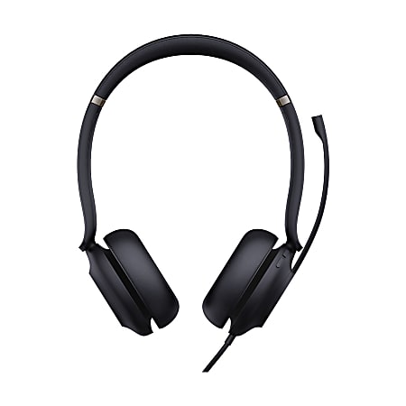 Yealink Dual UC USB Wired Headset, Black, YEA-UH37-DUAL-UC