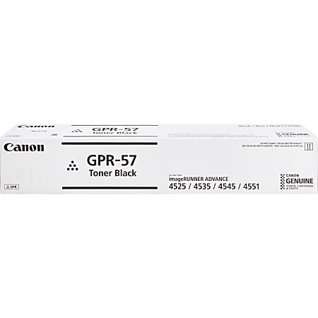 Canon® GPR-57 Black High Yield Toner Cartridge, 0473C003
