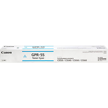 Canon® GPR-55 Cyan Toner Cartridge, 0482C003