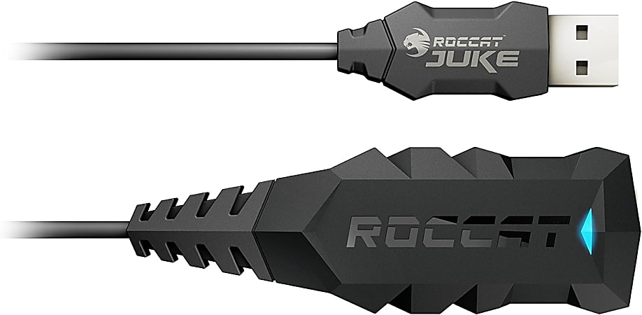 Roccat ROC-14-111-AM USB Stereo External Sound Card And Headset Adapter