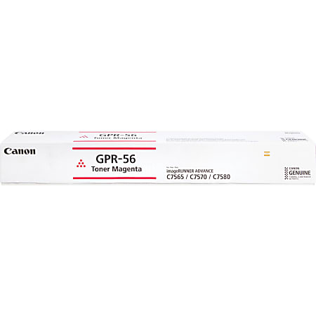 Canon GPR-56 Toner Bottle Cartridge - Laser - Cyan - 66500 Pages - 1 Each Canon GPR-56 Toner Bottle Cartridge - Laser - Cyan - 66500 Pages - 1 Each