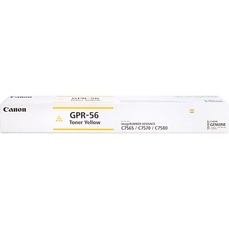 Canon GPR-56 Toner Bottle Cartridge - Laser - Cyan - 66500 Pages - 1 Each Canon GPR-56 Toner Bottle Cartridge - Laser - Cyan - 66500 Pages - 1 Each
