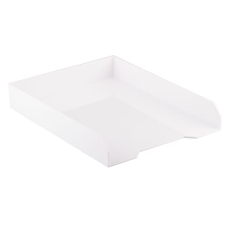 JAM Paper® Stackable Paper Tray, 2"H x 9-3/4"W