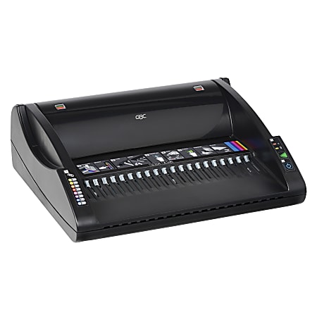 GBC CombBind C110E Presentation Binding System, 9"H x 16"W x 14"D, Gray