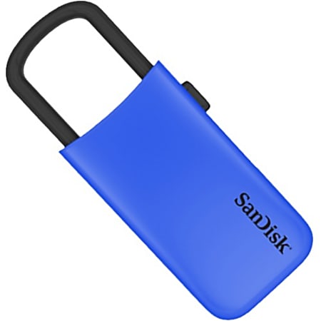 SanDisk Cruzer U™ USB Flash Drive, 8 GB, Blue