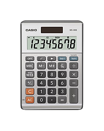 Fysik Gå forud Kriminel Casio MS 80B Desktop Calculator - Office Depot