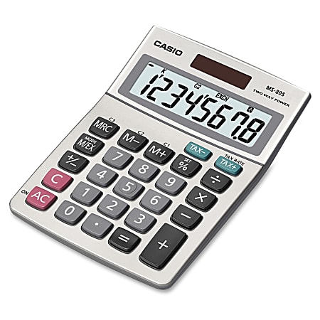 Casio MS 80B Desktop Calculator - Office Depot