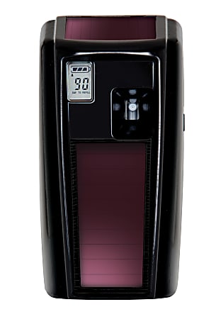Rubbermaid® Commercial Products Microburst® 3000 Aerosol Dispenser, 8"H x 4-3/4"W x 5"D, Black