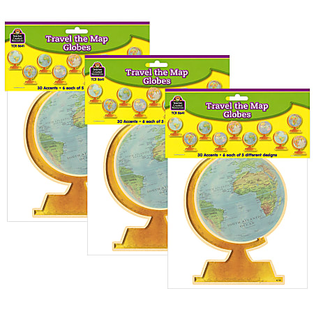 Teacher Created Resources Accents, Travel The Map Globes,