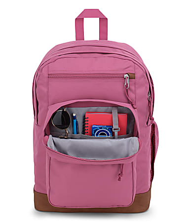 jansport backpack mauve mist Campus Pack With a dedicated laptop compartment JanSport Cool Student Backpack With