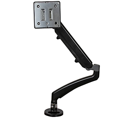 StarTech.com Desk Mount Monitor Arm - Slim Profile - Supports VESA Mount Monitors up to 34" - Adjustable Single Monitor Mount - Steel