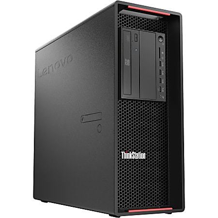 Lenovo ThinkStation P720 30BA0020US Workstation - 1 x Intel Xeon Gold Dodeca-core (12 Core) 5118 2.30 GHz - 16 GB DDR4 SDRAM RAM - 512 GB SSD - Windows 10 Pro 64-bit - DVD-Writer - English (US) Keyboard