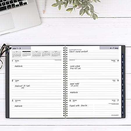 2024 2025 AT A GLANCE DayMinder Academic WeeklyMonthly Planner 8 12 x ...