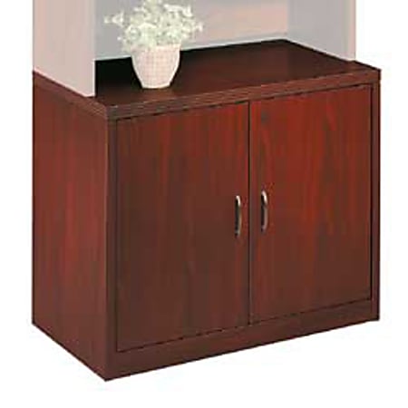 HON® Valido™ Storage Cabinet With Doors, 29 1/2"H x 36"W x 20"D, Mahogany