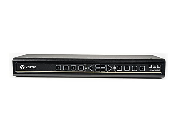Cybex SCM145DPH - KVM / audio / USB switch - 4 x KVM / audio / USB - 1 local user - desktop - TAA Compliant