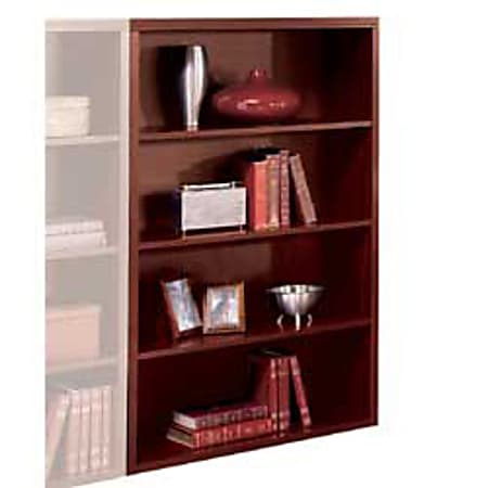 HON® Valido™ 3-Shelf Bookcase, Mahogany