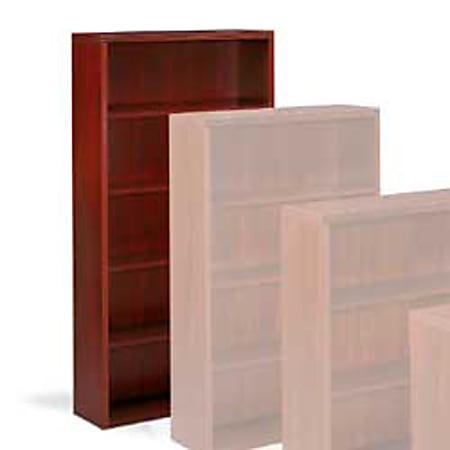 HON® Valido™ 5-Shelf Bookcase, Mahogany