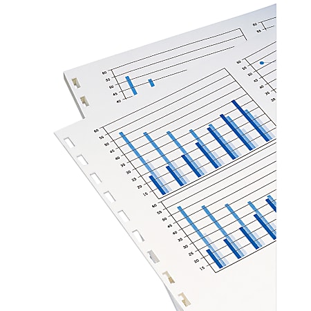GBC® Prepunched Paper, For Comb Binding, 19-Hole Left Punch, 1 Ream, 20 Lb, Ream Of 500 Sheets
