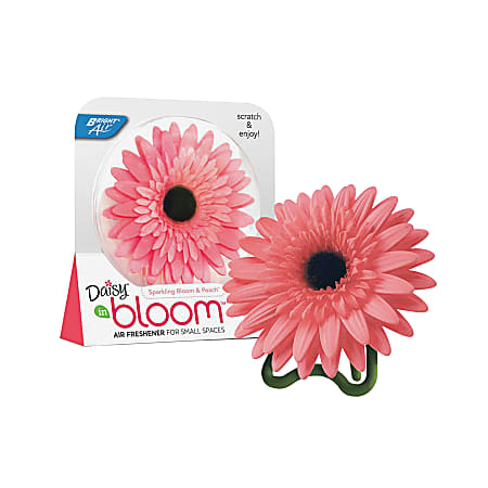 BRIGHT Air Daisy In Bloom Air Freshener 2.13 Oz. Sparkling Bloom Peach
