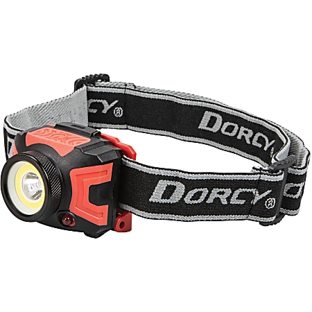 Dorcy Ultra HD 530 Lumen Headlamp - 530 lm LumenAAA - Battery - Water Resistant - Black, Red Dorcy Ultra HD 530 Lumen Headlamp - 530 lm LumenAAA - Battery - Water Resistant - Black, Red