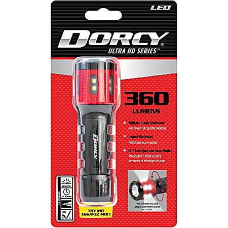 Dorcy Ultra HD Series Twist Flashlight - AAA