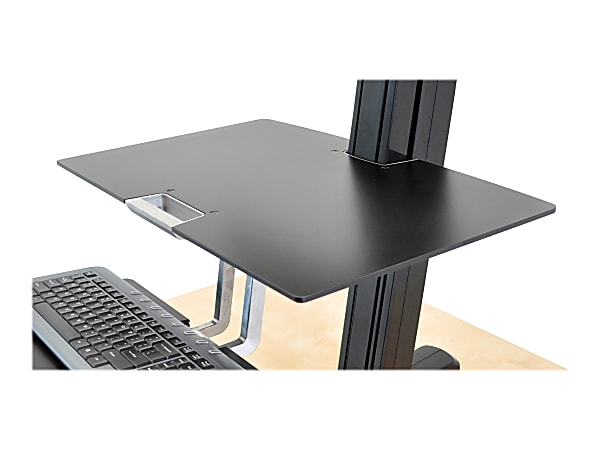 Ergotron® Work Surface For Workfit-S Workstation, Black