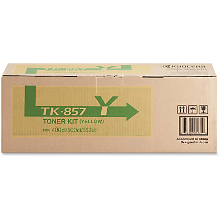 Kyocera TK 857Y - Yellow - original - toner cartridge - for TASKalfa 400ci, 500ci, 552ci