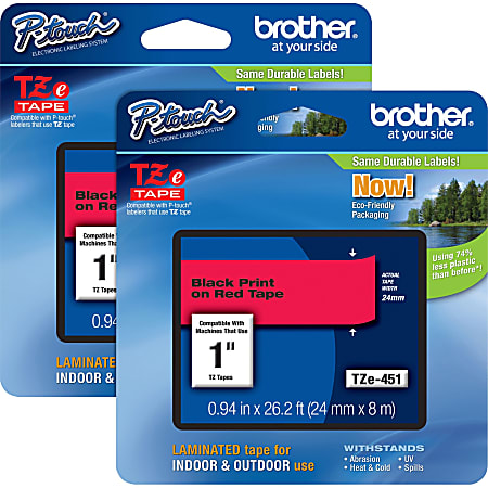 Brother P-touch TZe Laminated Tape Cartridges - 15/16