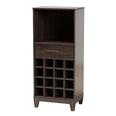 Baxton Studio Modern And Contemporary 46"H 1-Drawer Wine