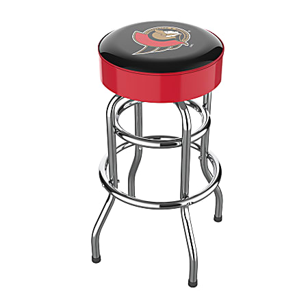 Imperial NHL Backless Swivel Bar Stool, Ottawa Senators
