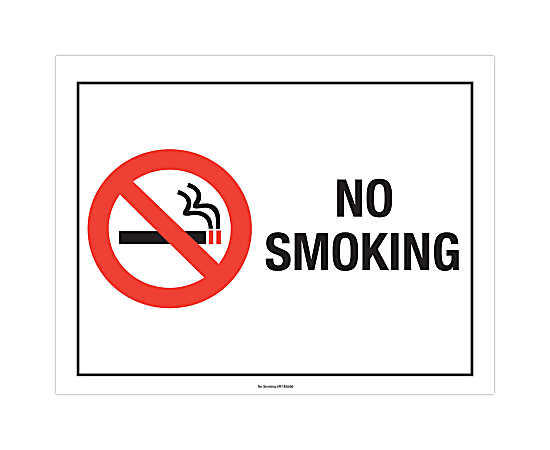 ComplyRight™ Federal Specialty Posters, No Smoking , English,