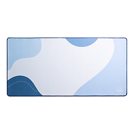 AZIO IZO Mouse Pad, Large, Blue Iris, AZI917800F070