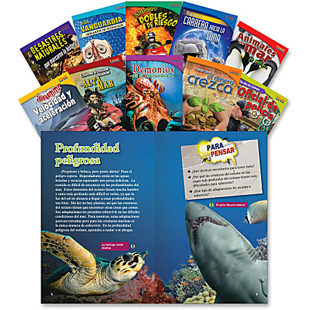 Shell Education TFK Challenging 10Book Spanish Set 1 Printed Book - Book - Grade 5 - Spanish