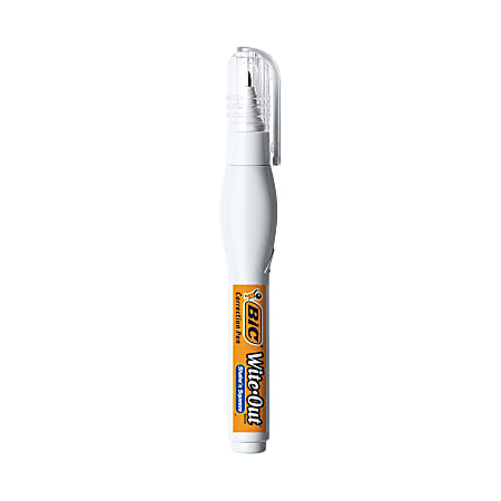 BIC Wite Out Shake N Squeeze Correction Pen 8 ml White Pack Of 2 - Office  Depot