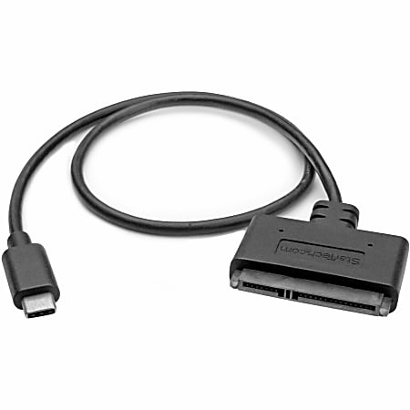StarTech.com USB C To SATA Adapter - for