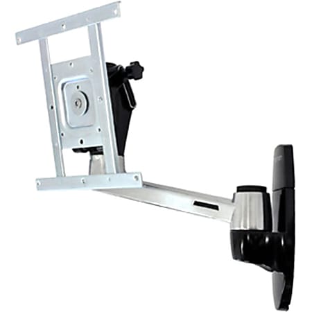 Ergotron LX HD Wall Mount Swing Arm - Mounting kit (swing arm) - for TV - aluminum - screen size: up to 49" - wall-mountable