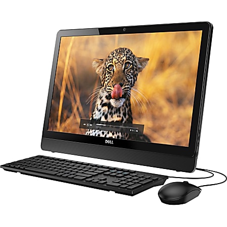 Dell Inspiron 24 3000 24-3455 All-in-One Computer - AMD A-Series A6-7310 2 GHz - 4 GB DDR3L SDRAM - 500 GB HDD - 23.8" 1920 x 1080 Touchscreen Display - Windows 10 Home 64-bit (English) - Desktop - Black
