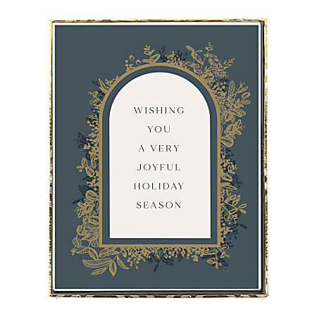 Graphique Holiday Boxed Cards, 5" x 7", Wishing