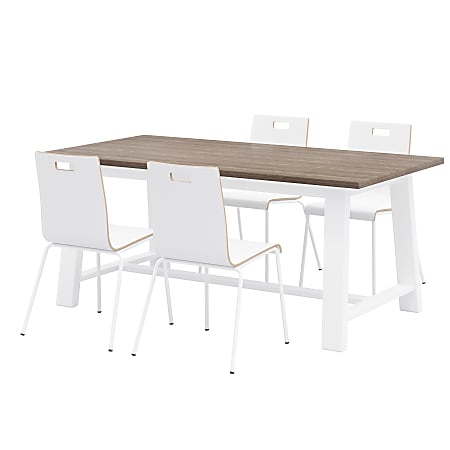 KFI Studios Midtown Set EspressoWhite - Office Depot