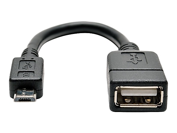 Micro USB to USB OTG (On The Go) Cable for Cell Phones and Tablets by Mars  Devices 