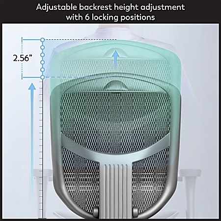 WorkPro Quantum 9000 Series Ergonomic MeshMesh Mid Back Stool